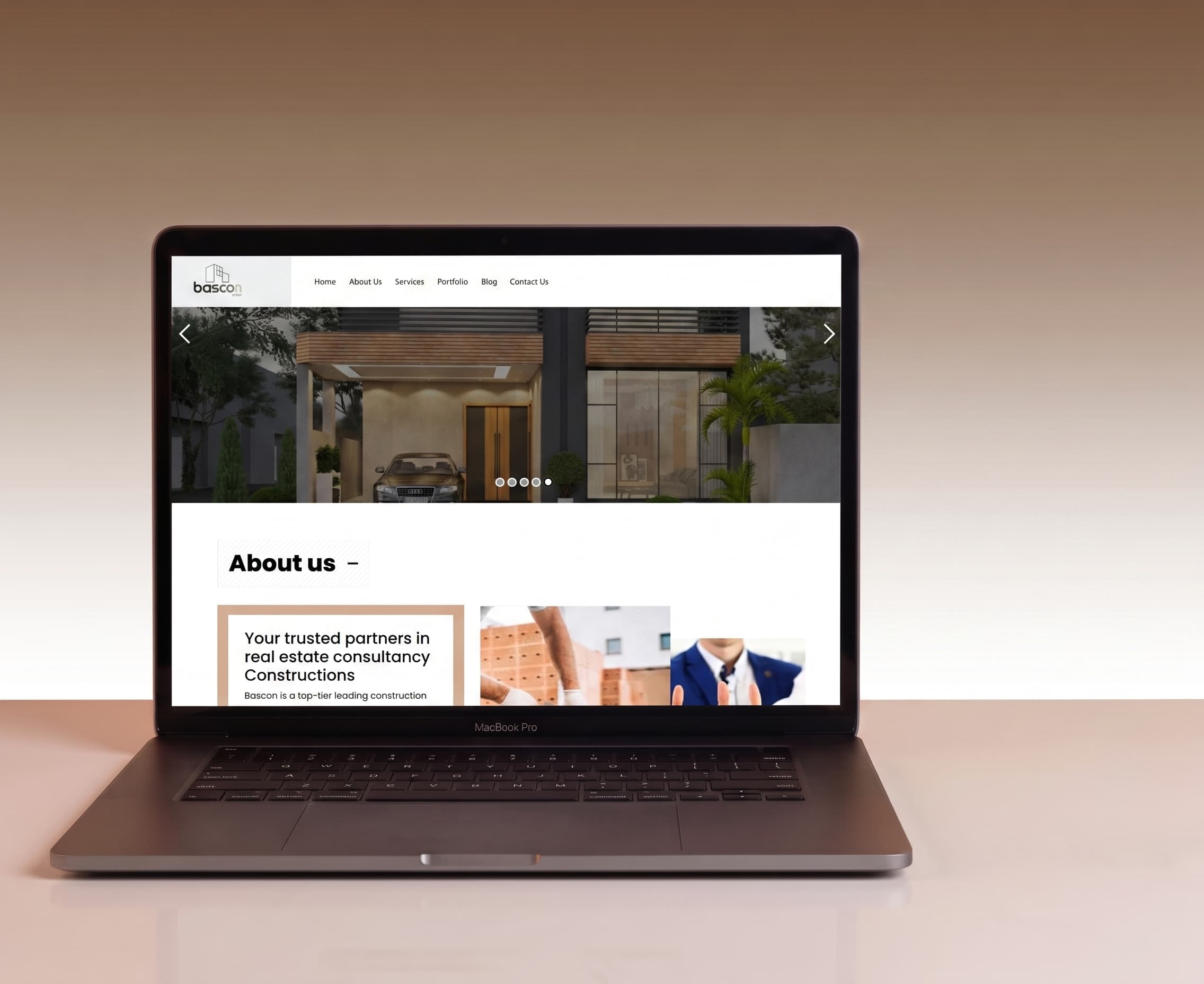Bascon Group — project mockup